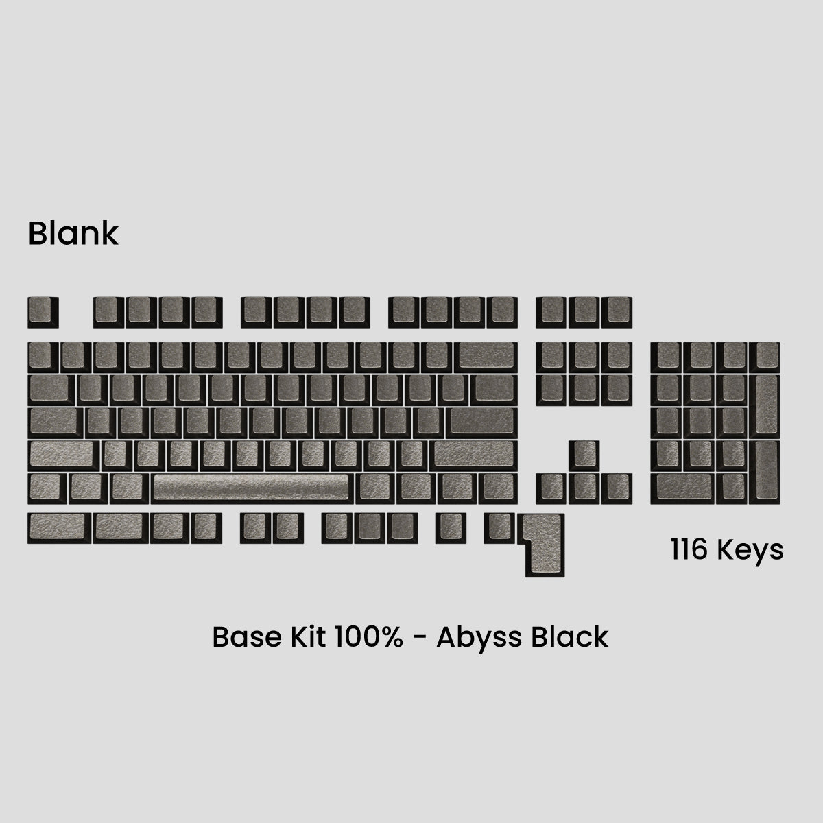 Awekeys Wild Ice Full Metal Keycaps Set