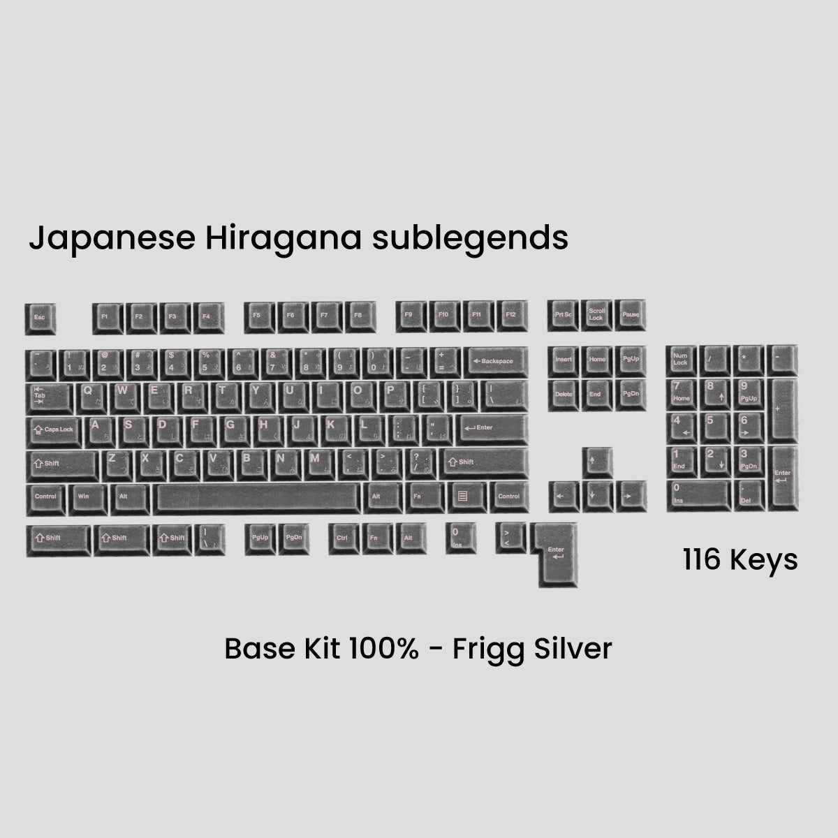 Awekeys Viking Antiques Full Metal Keycaps Set - Base Kit