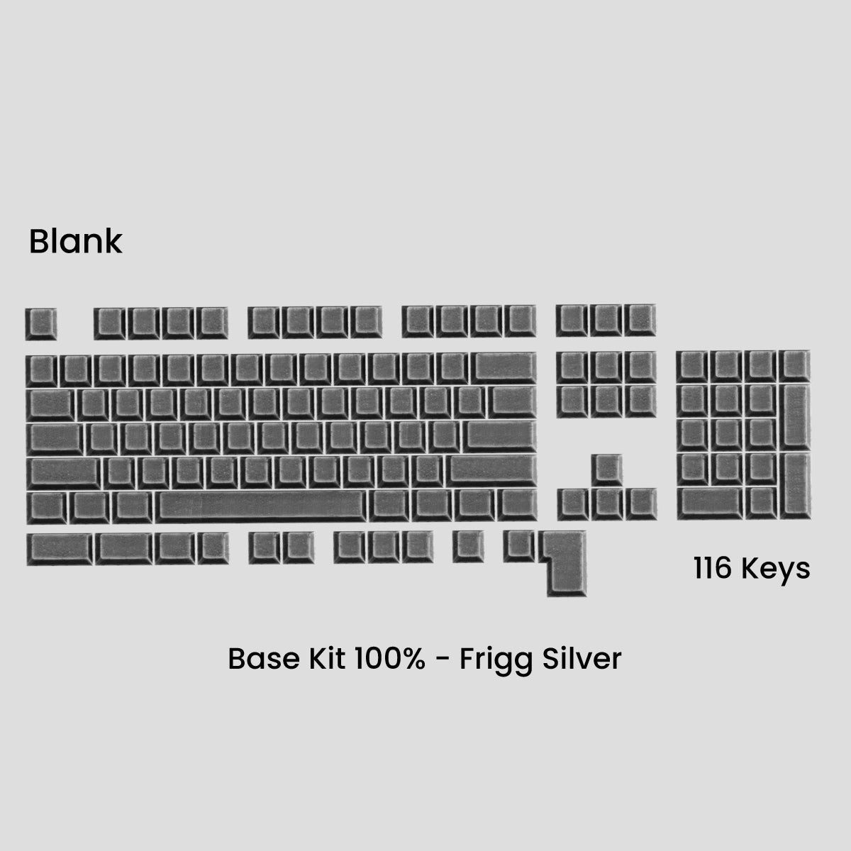 Awekeys Viking Antiques Full Metal Keycaps Set
