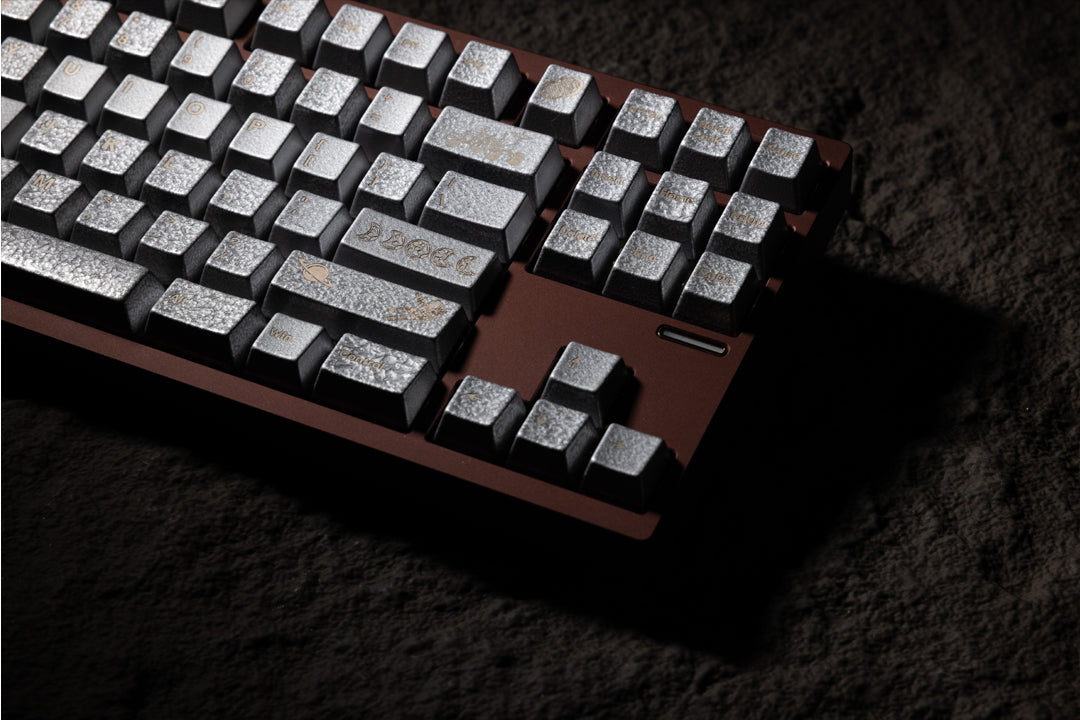Full Metal Keycaps Set - Moon Landing