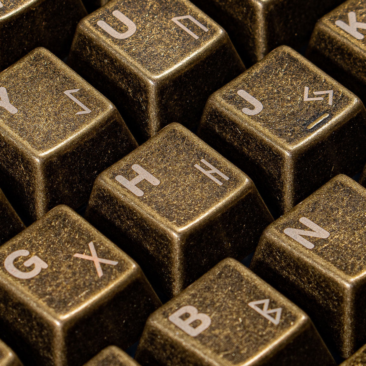 Awekeys Viking Antiques Full Metal Keycaps Set