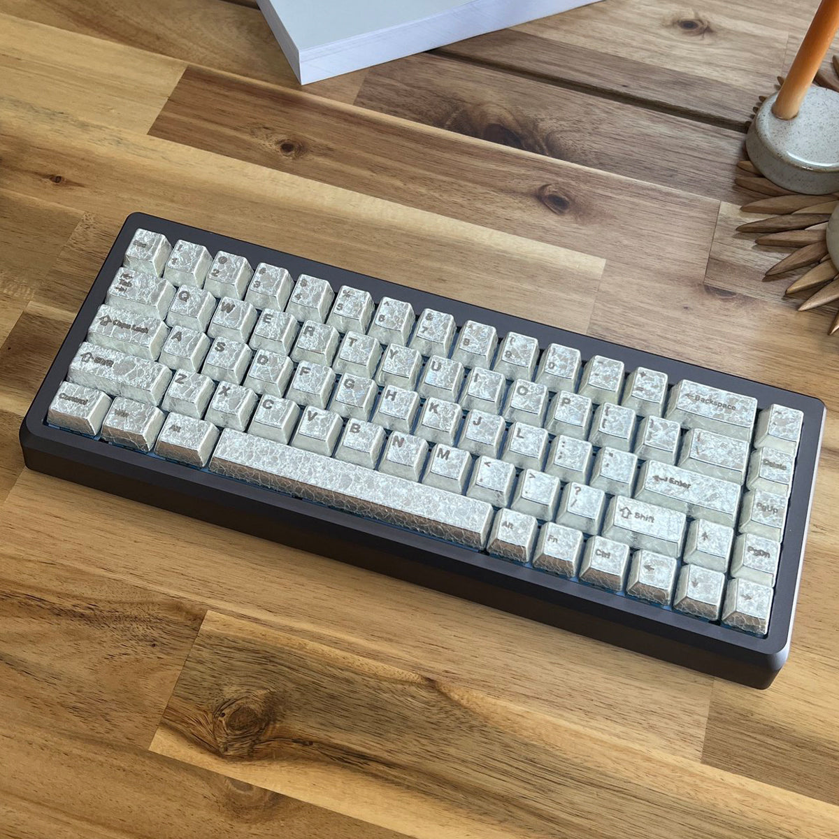 Awekeys Wild Ice Full Metal Keycaps Set