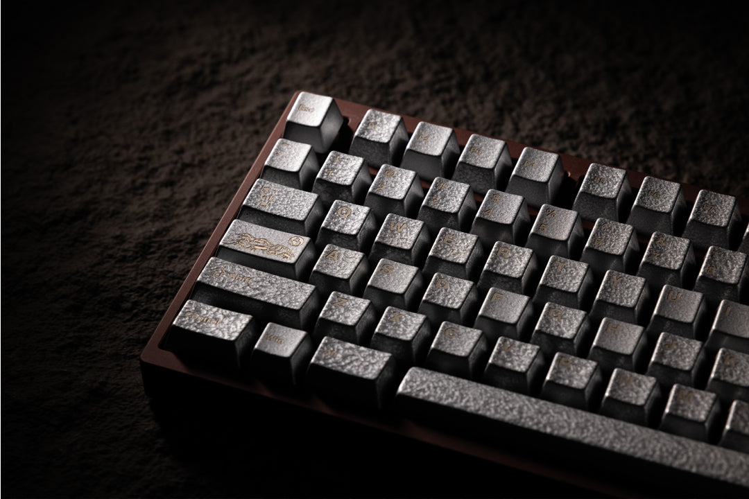 Full Metal Keycaps Set - Moon Landing