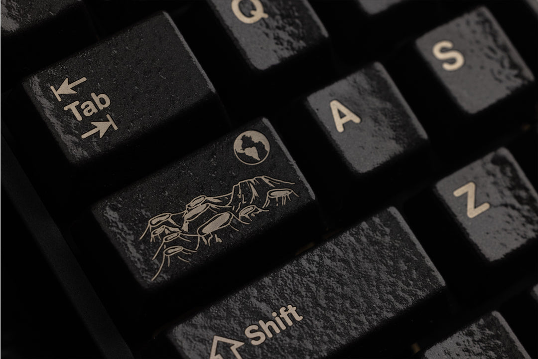 Full Metal Keycaps Set - Moon Landing