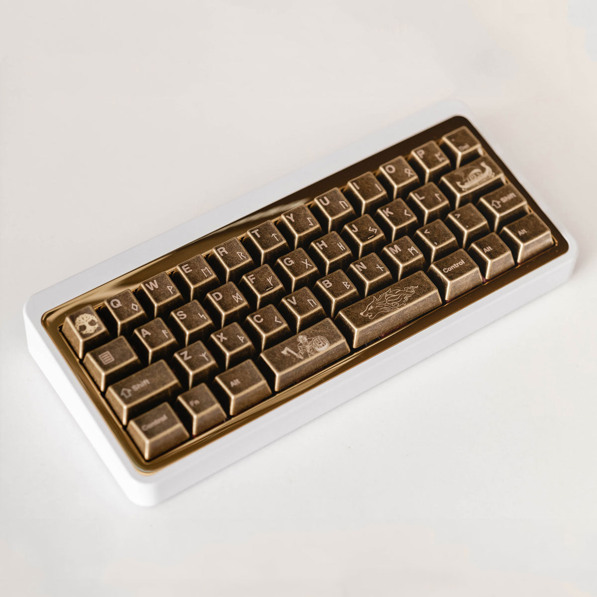 Awekeys Viking Antiques Full Metal Keycaps Set