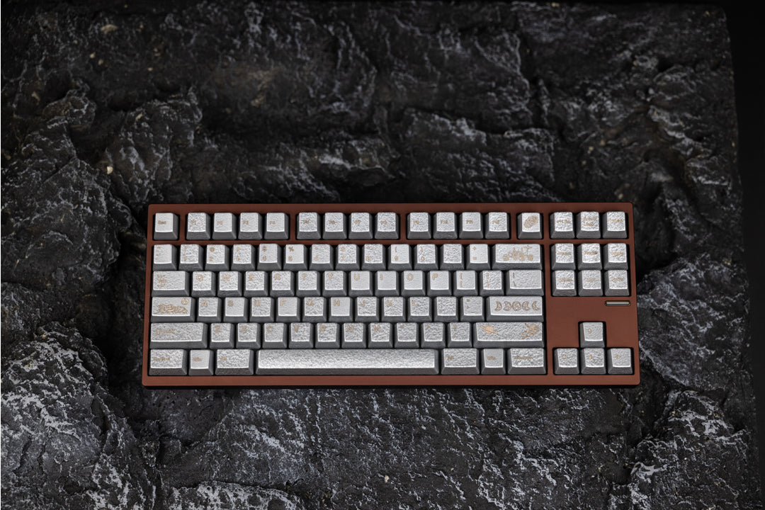 Full Metal Keycaps Set - Moon Landing