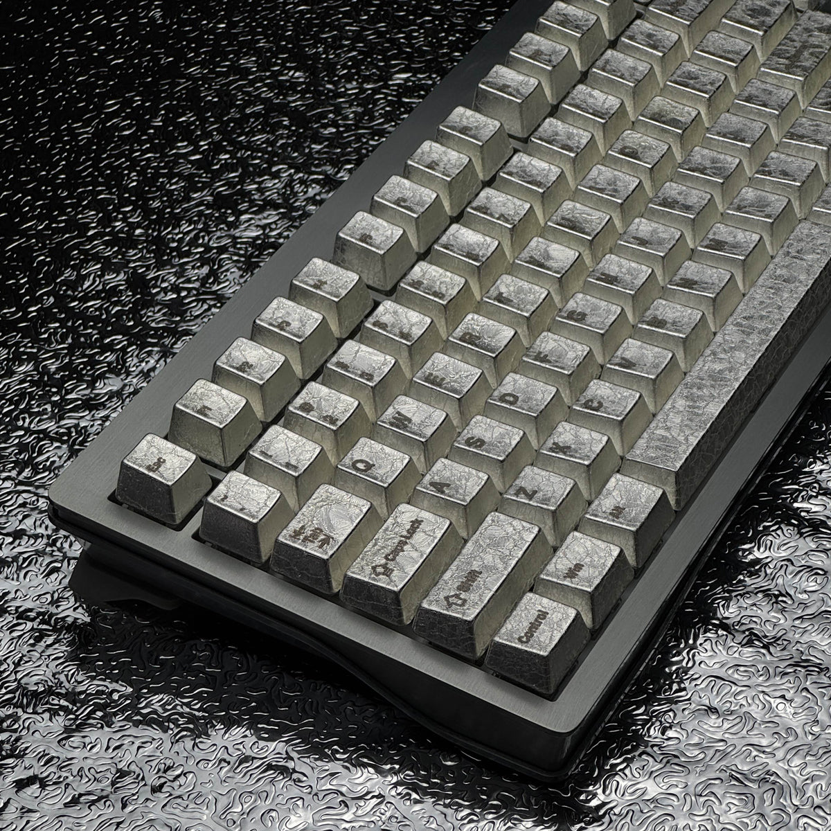 Awekeys Wild Ice Full Metal Keycaps Set