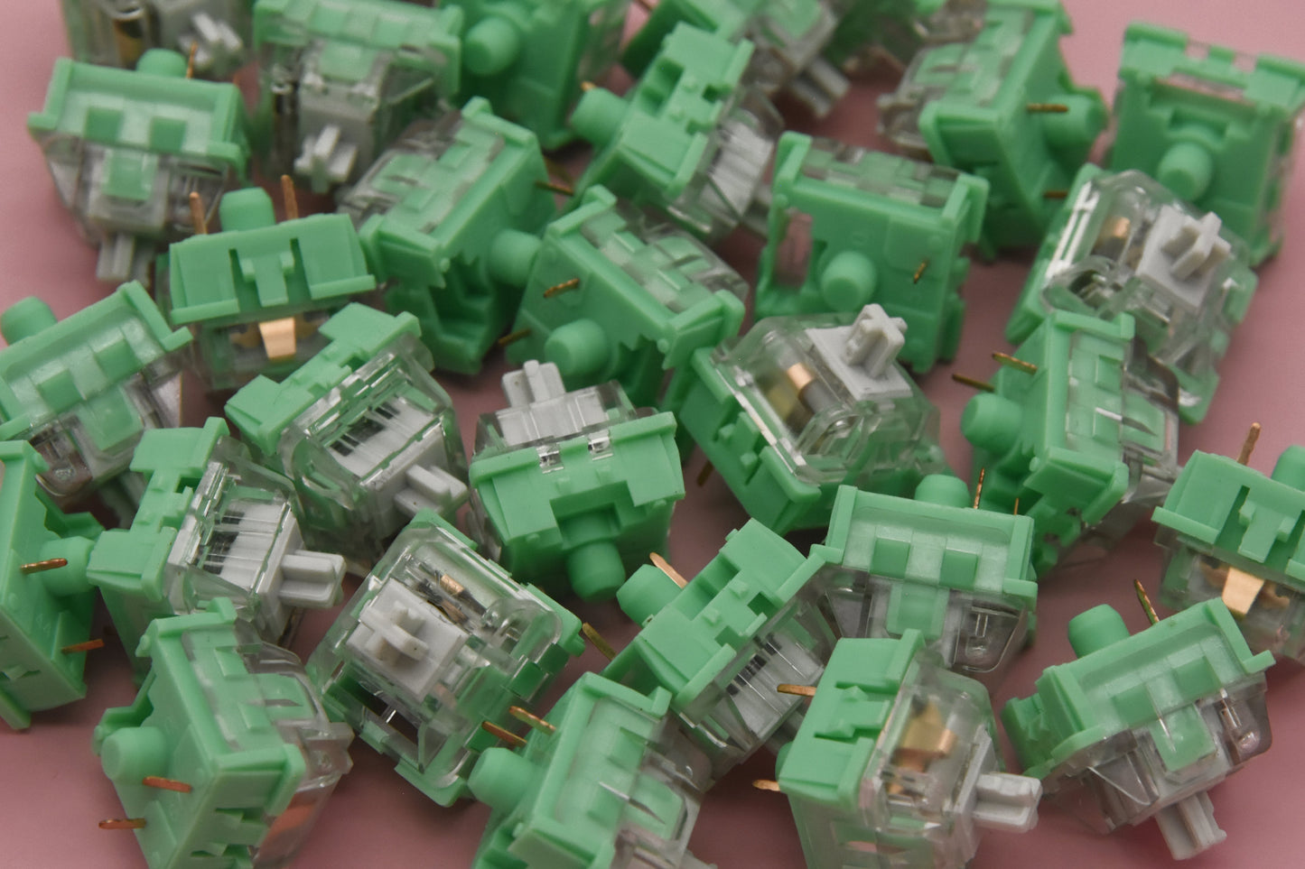 KTT キャベツ豆腐リニアスイッチ (不透明) 工場潤滑版 (10 個)