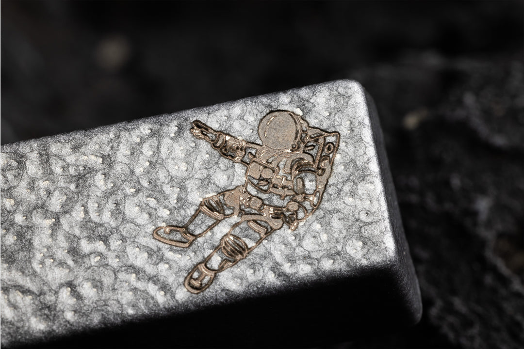 Full Metal Keycaps Set - Moon Landing