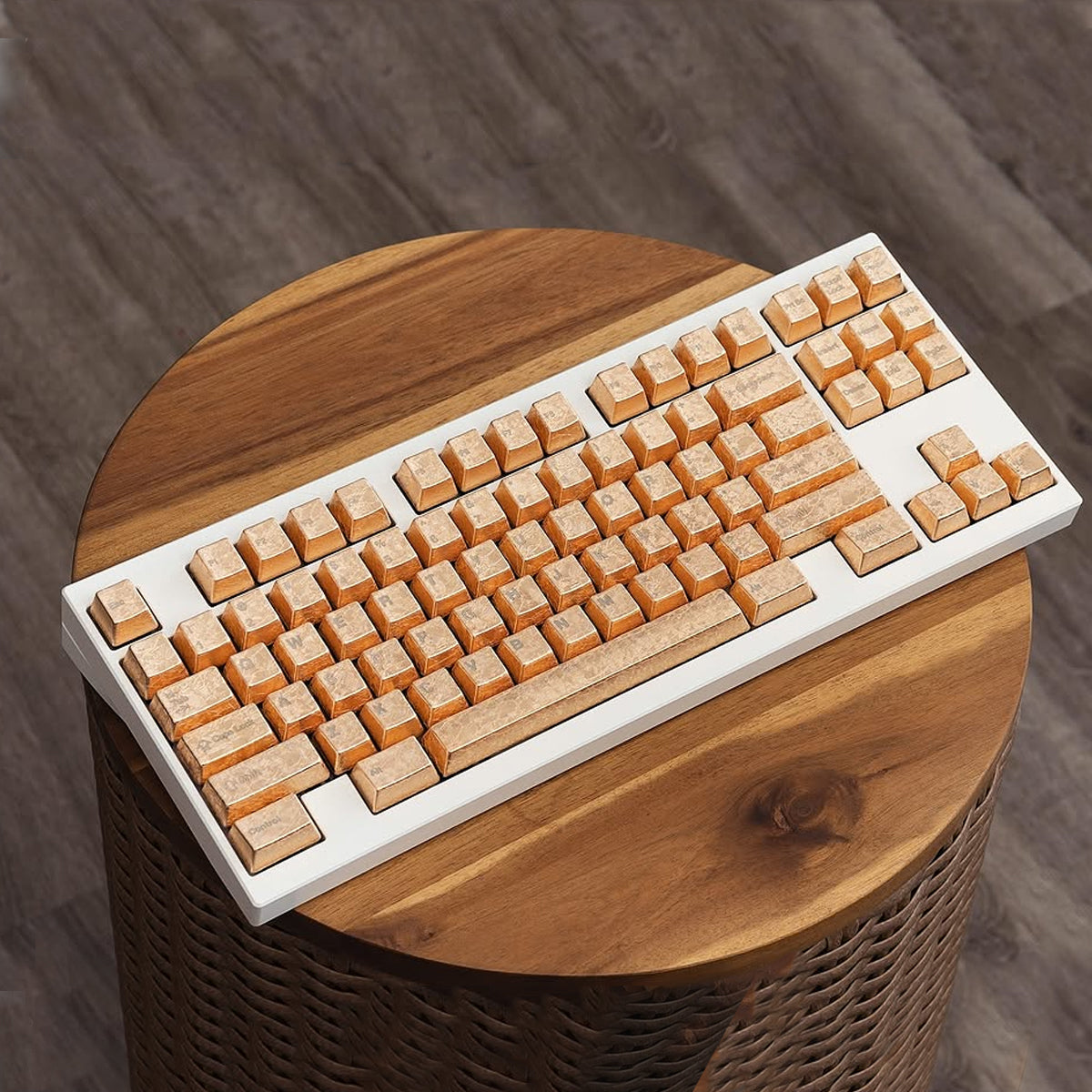Awekeys Wild Ice Full Metal Keycaps Set