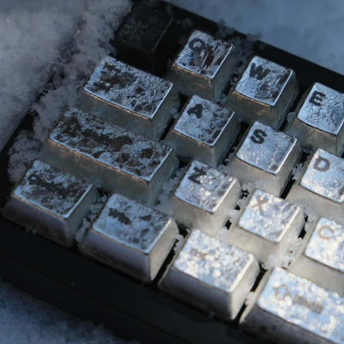 Awekeys Wild Ice Full Metal Keycaps Set