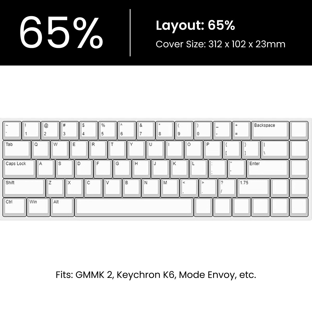 Awekeys Keyboard Dust Cover