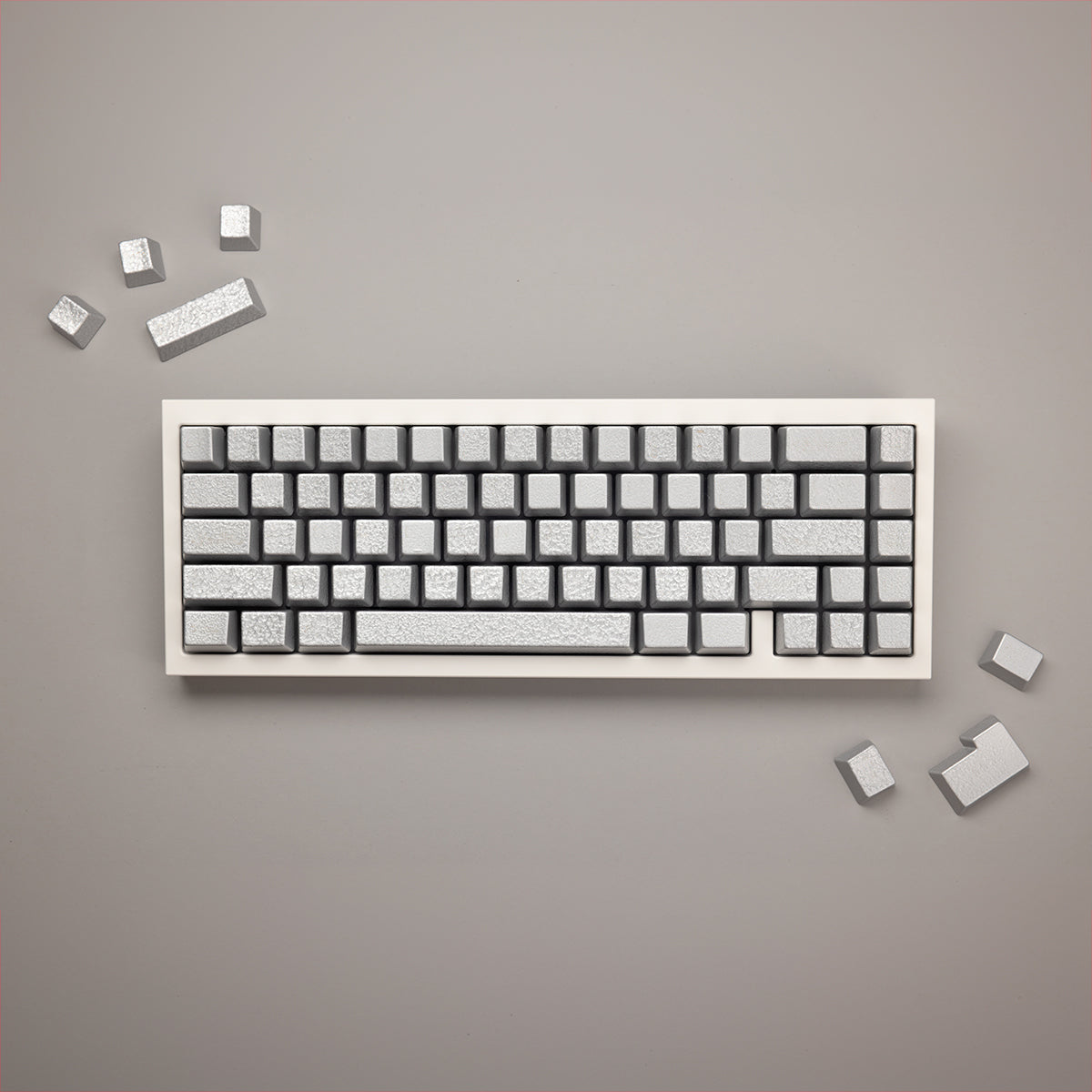 Full Metal Keycaps Set - Moon Landing