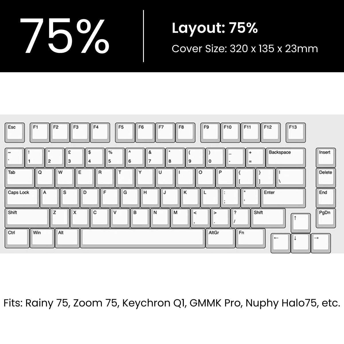Awekeys Keyboard Dust Cover