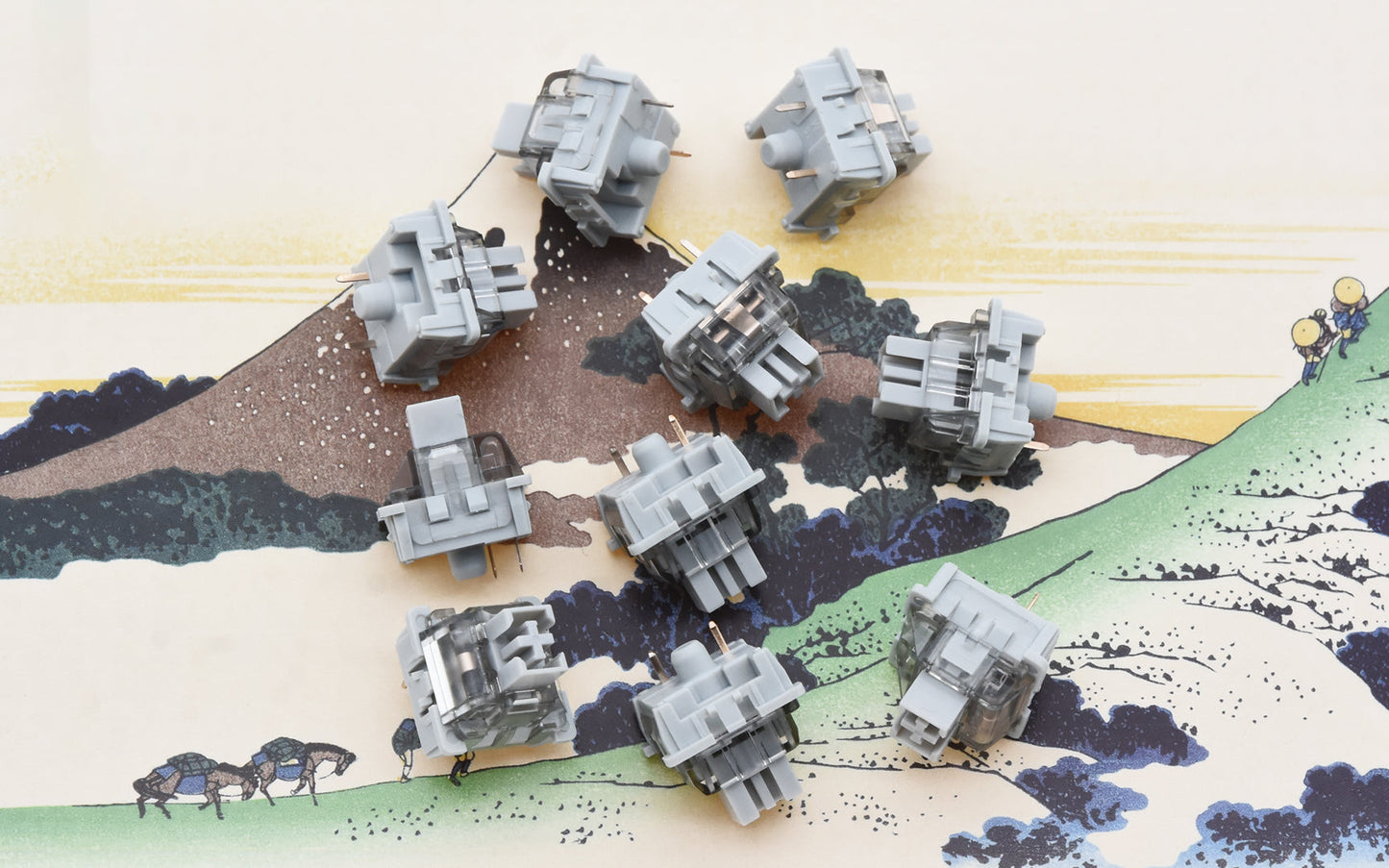 LEOBOG GRAYWOOD V3 リニアスイッチ 工場潤滑済み (10 個)