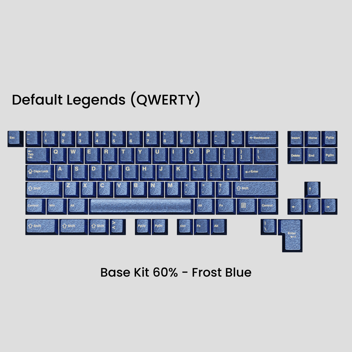 Awekeys Wild Ice Full Metal Keycaps Set