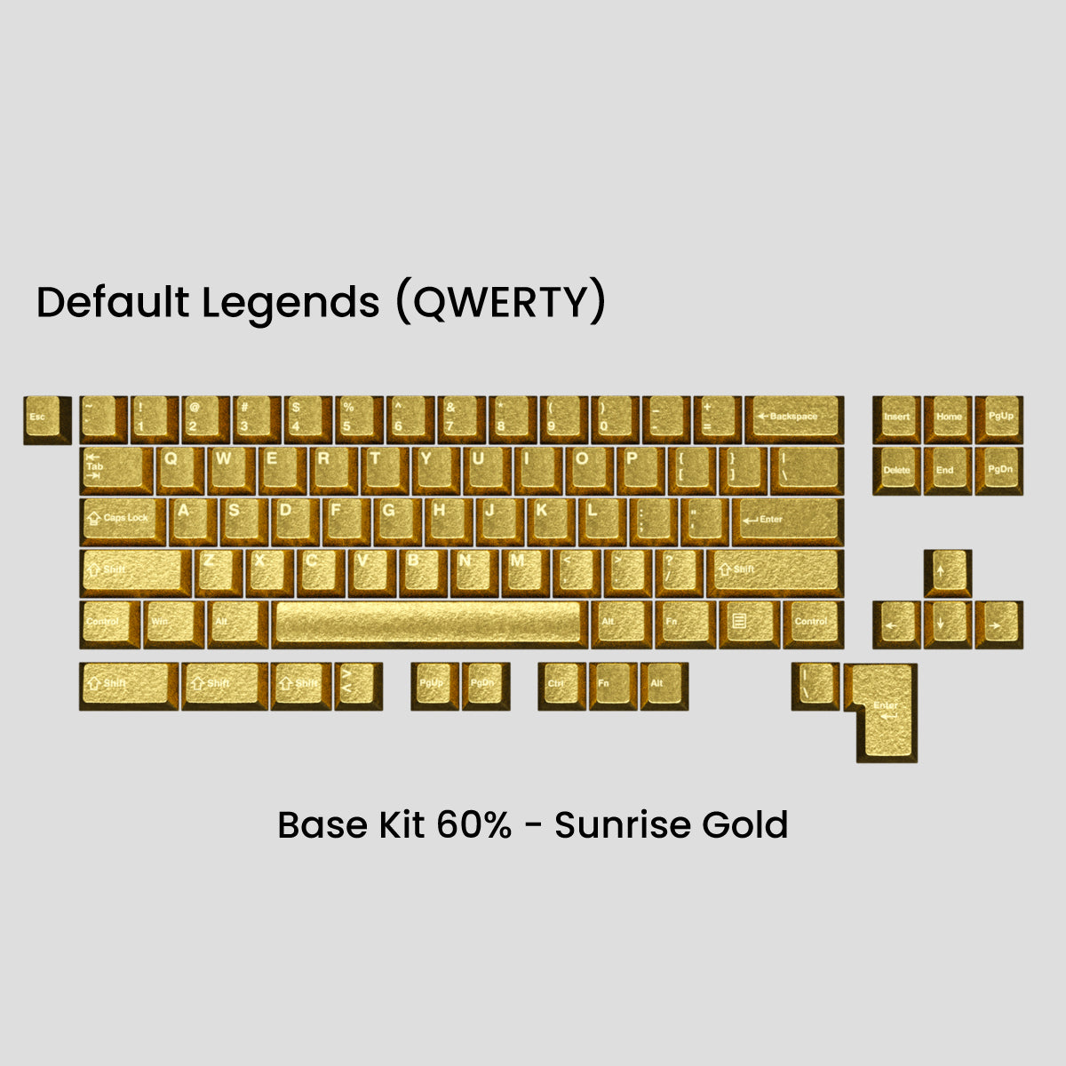 Awekeys Wild Ice Full Metal Keycaps Set