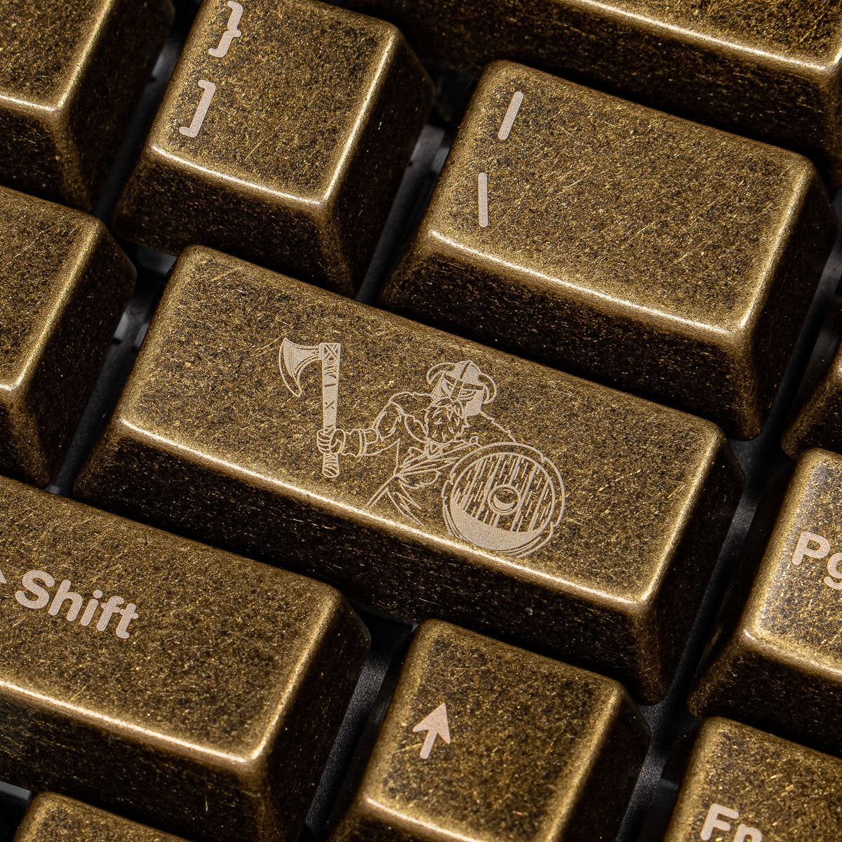 Awekeys Viking Antiques Full Metal Keycaps Set