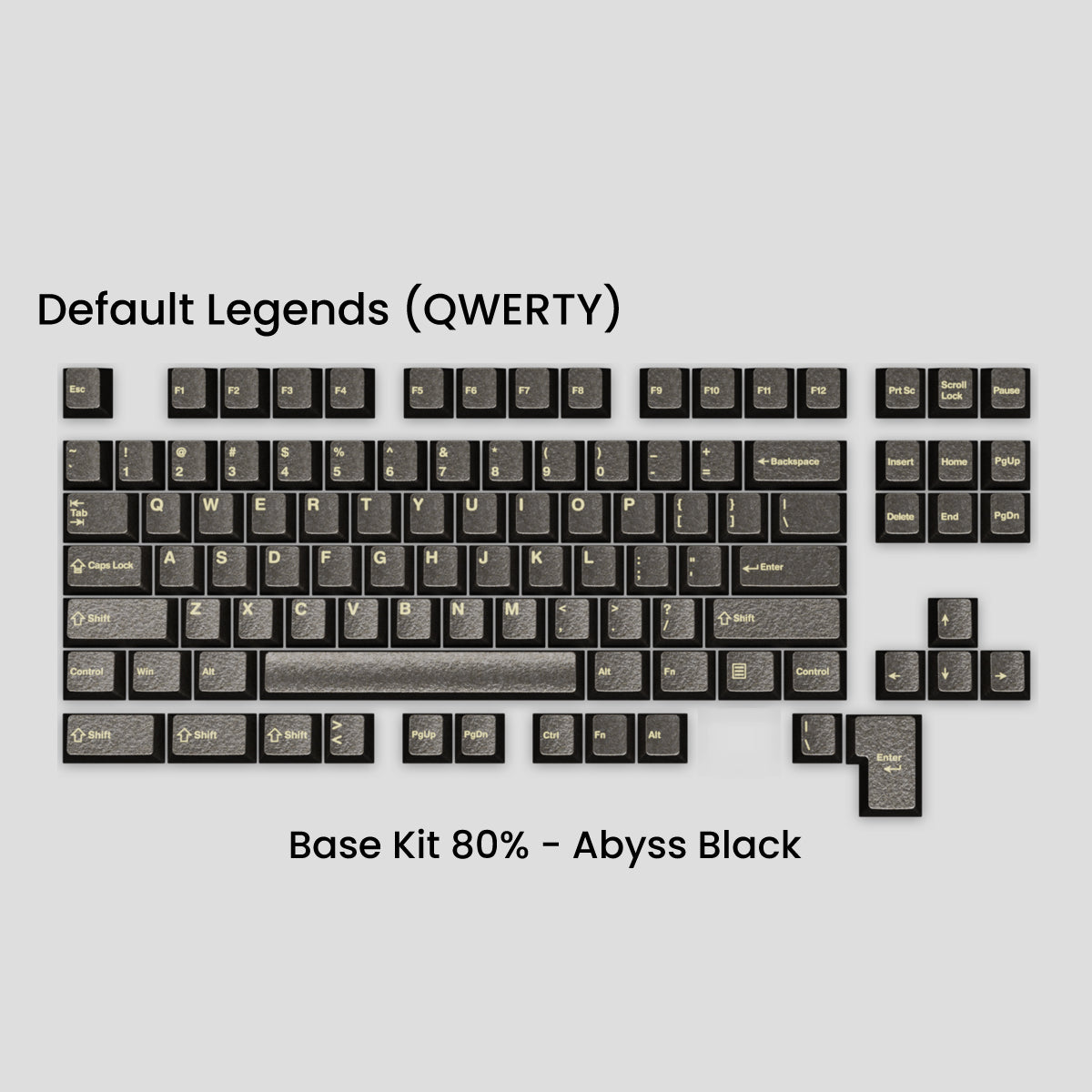 Awekeys Wild Ice Full Metal Keycaps Set