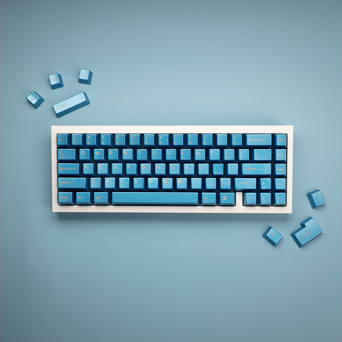 Full Metal Keycaps Set - Moon Landing