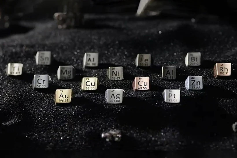 Periodic Table Metal Keycaps - Build Your Own Set