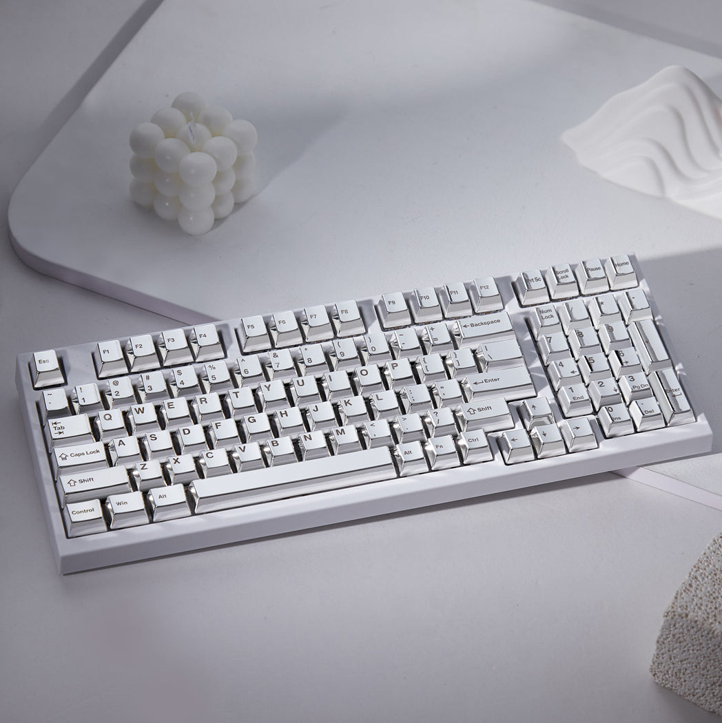 Full Metal Keycap Set Special Edition (Gold/Silver/Titanium/Copper Eagle/Satin Gold/Satin Silver)