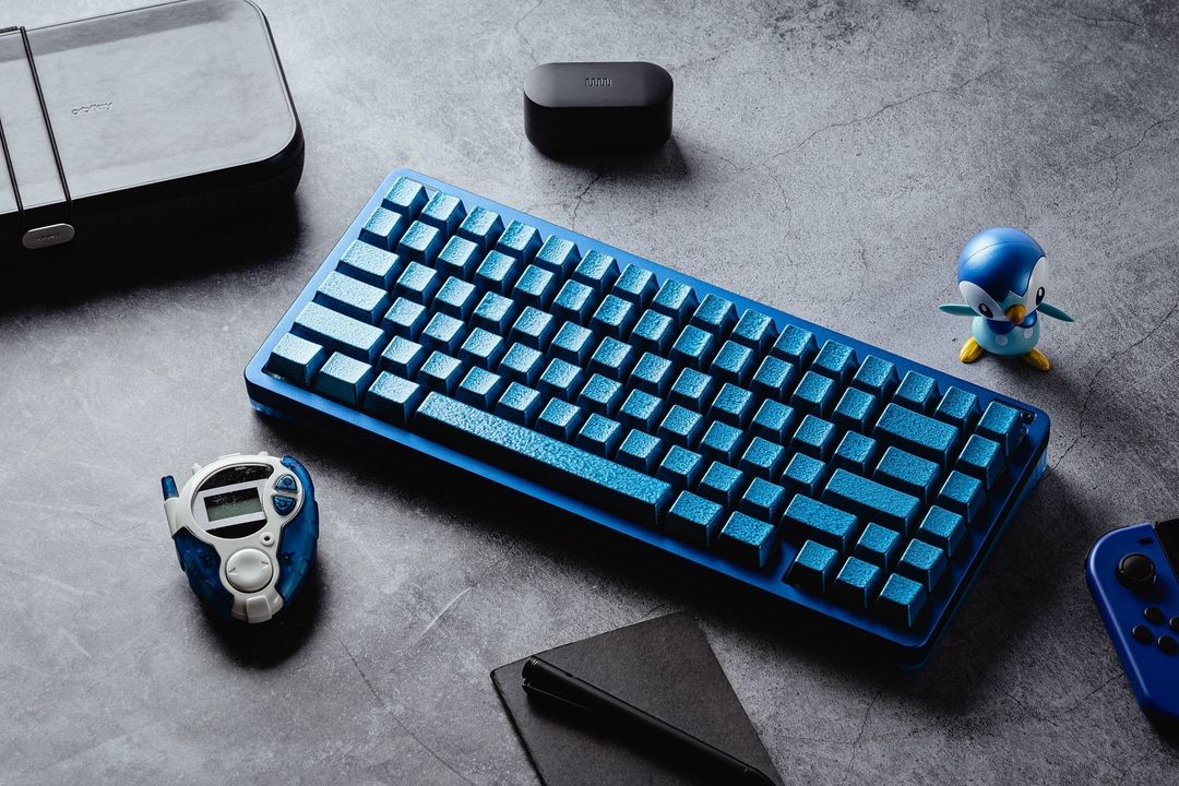 Full Metal Keycaps Set - Moon Landing
