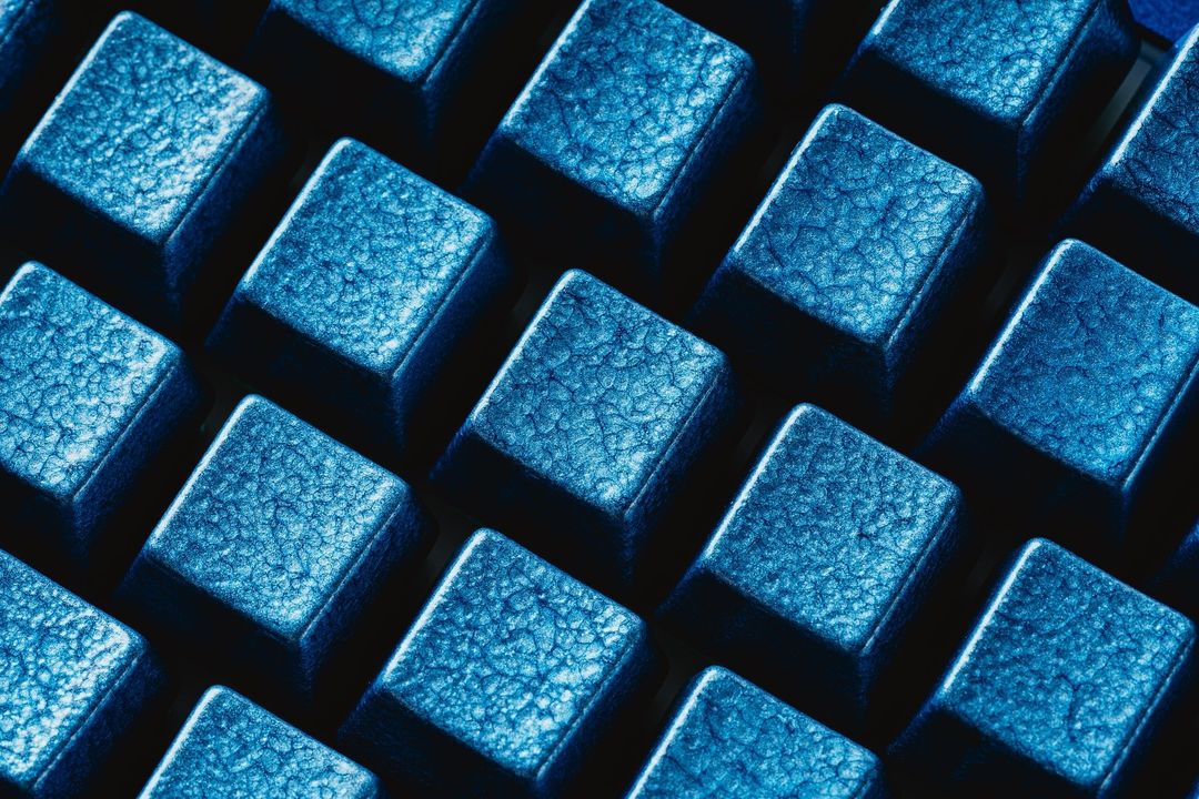 Full Metal Keycaps Set - Moon Landing