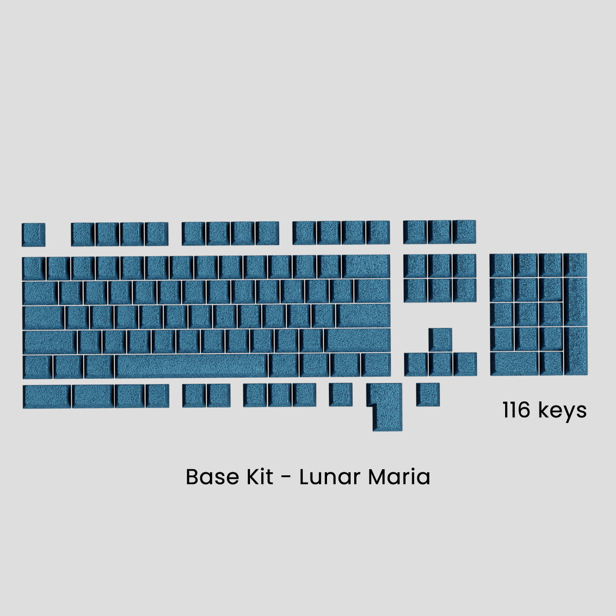 Full Metal Keycaps Set - Moon Landing