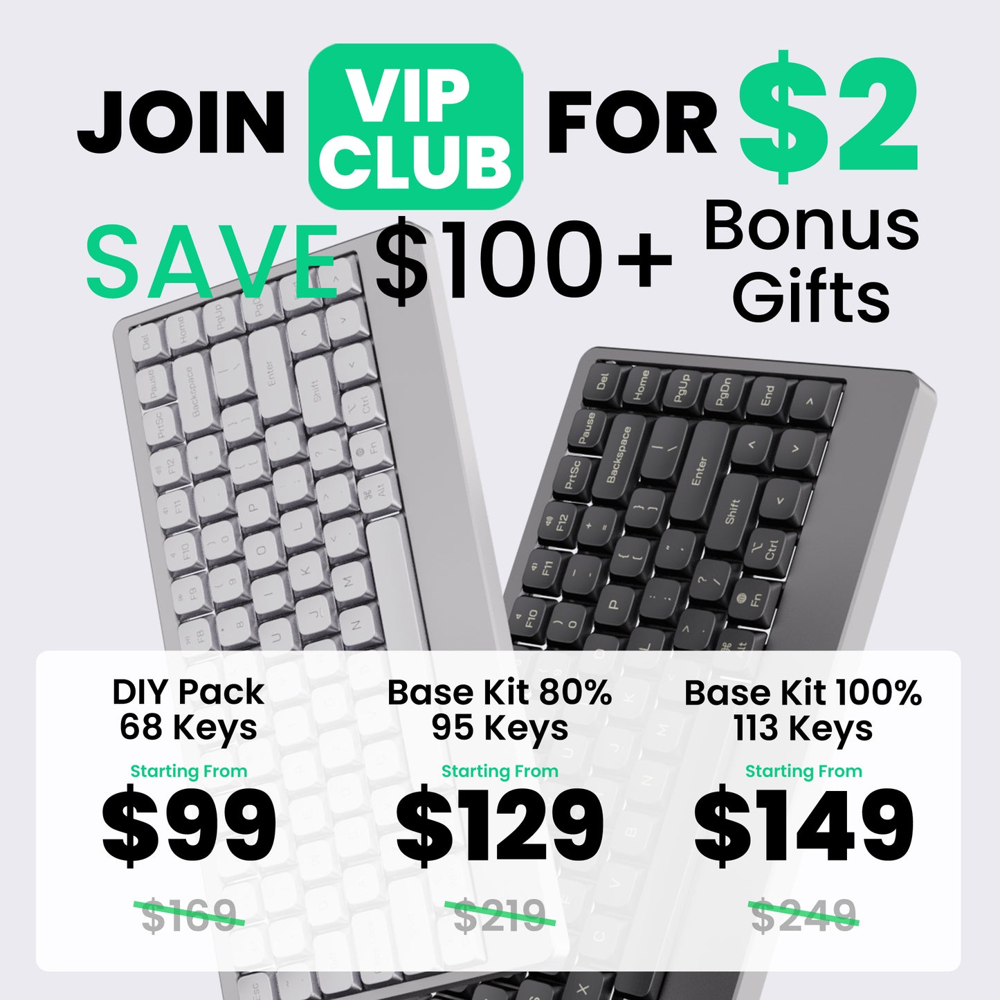 コッパーイーグルフルメタルキーキャップセット VIPメンバーシップ