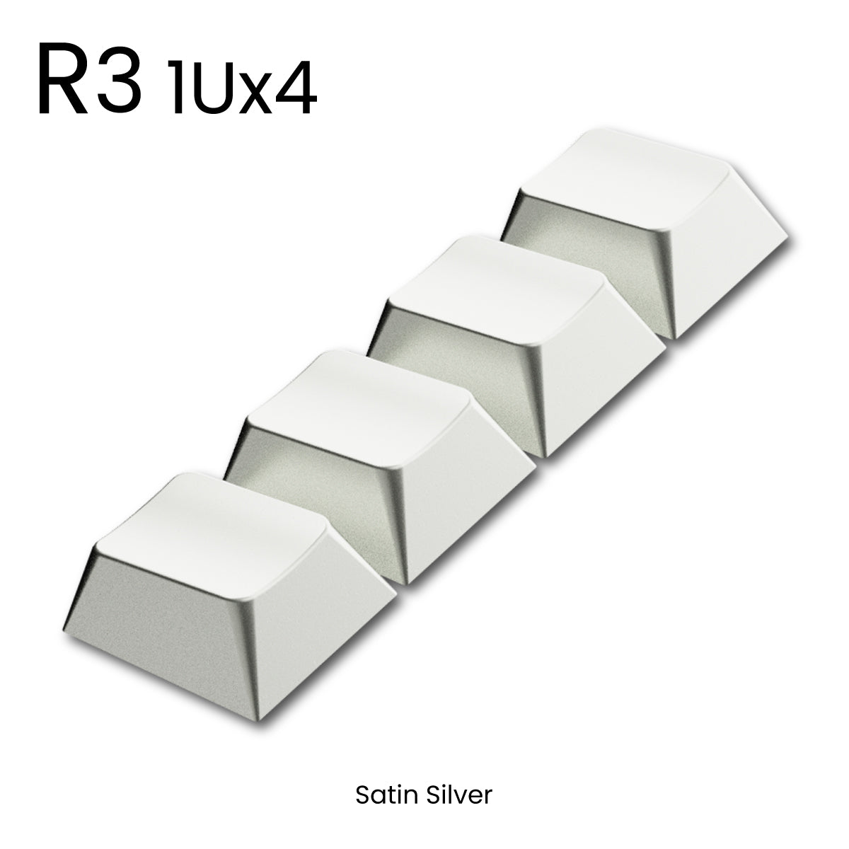 Awekeys Full Metal Keycaps Mini Set (4 PCS)