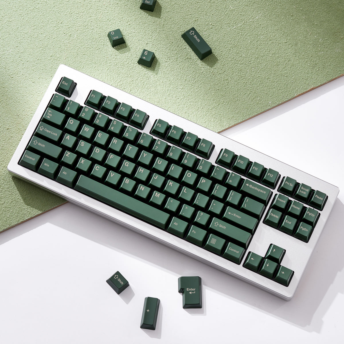 Full Metal Keycap Set Special Edition (Gold/Silver/Titanium/Copper Eagle/Satin Gold/Satin Silver)
