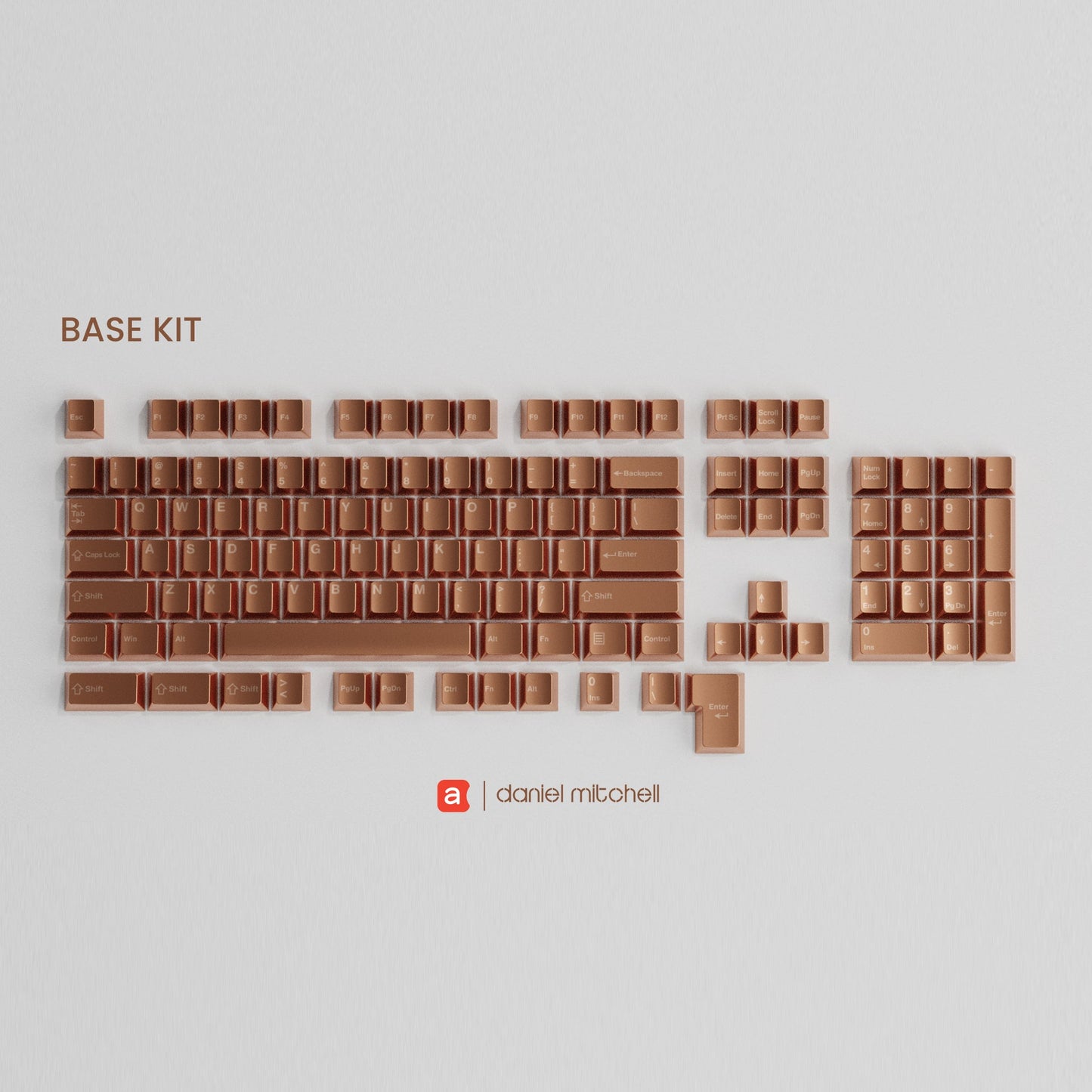 Full Metal Keycap Set Special Edition (Gold/Silver/Titanium/Copper Eagle/Satin Gold/Satin Silver)
