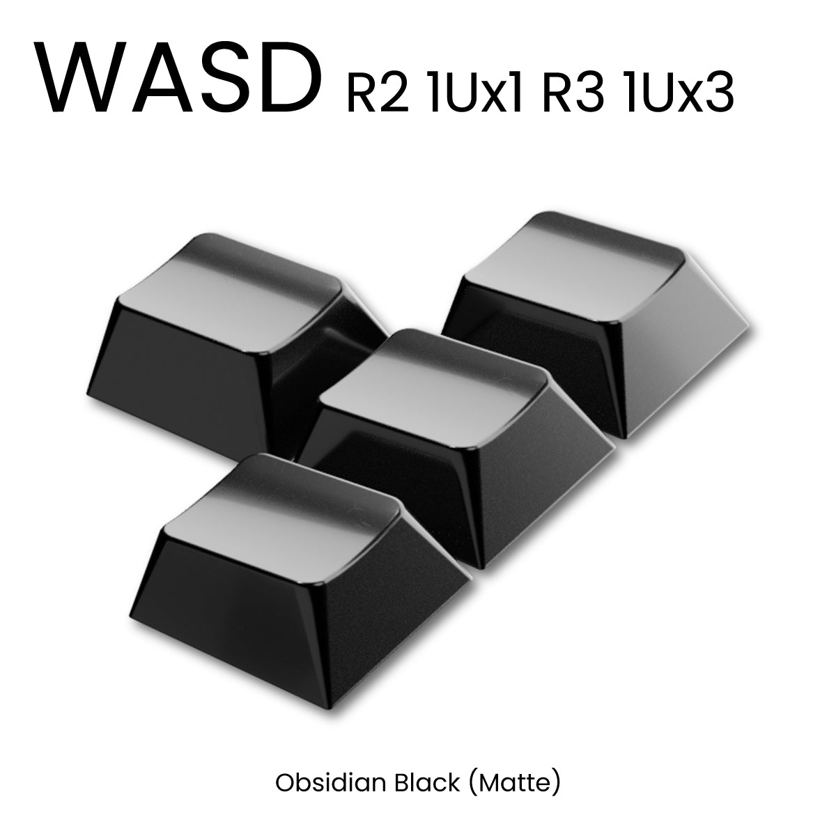Awekeys Full Metal Keycaps Mini Set (4 PCS)