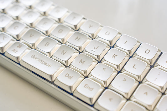 Low-Profile Metal Keycaps for Hybrid Work: Perfect for Office and Gaming