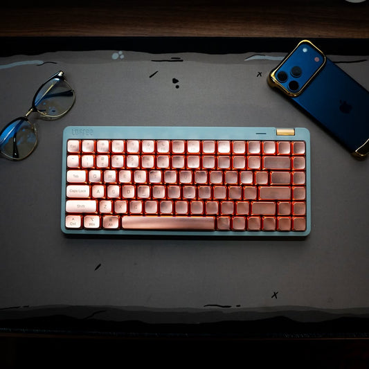 Warm Aesthetics Meet High Performance: Awekeys Air Satin Copper Metal Keycaps