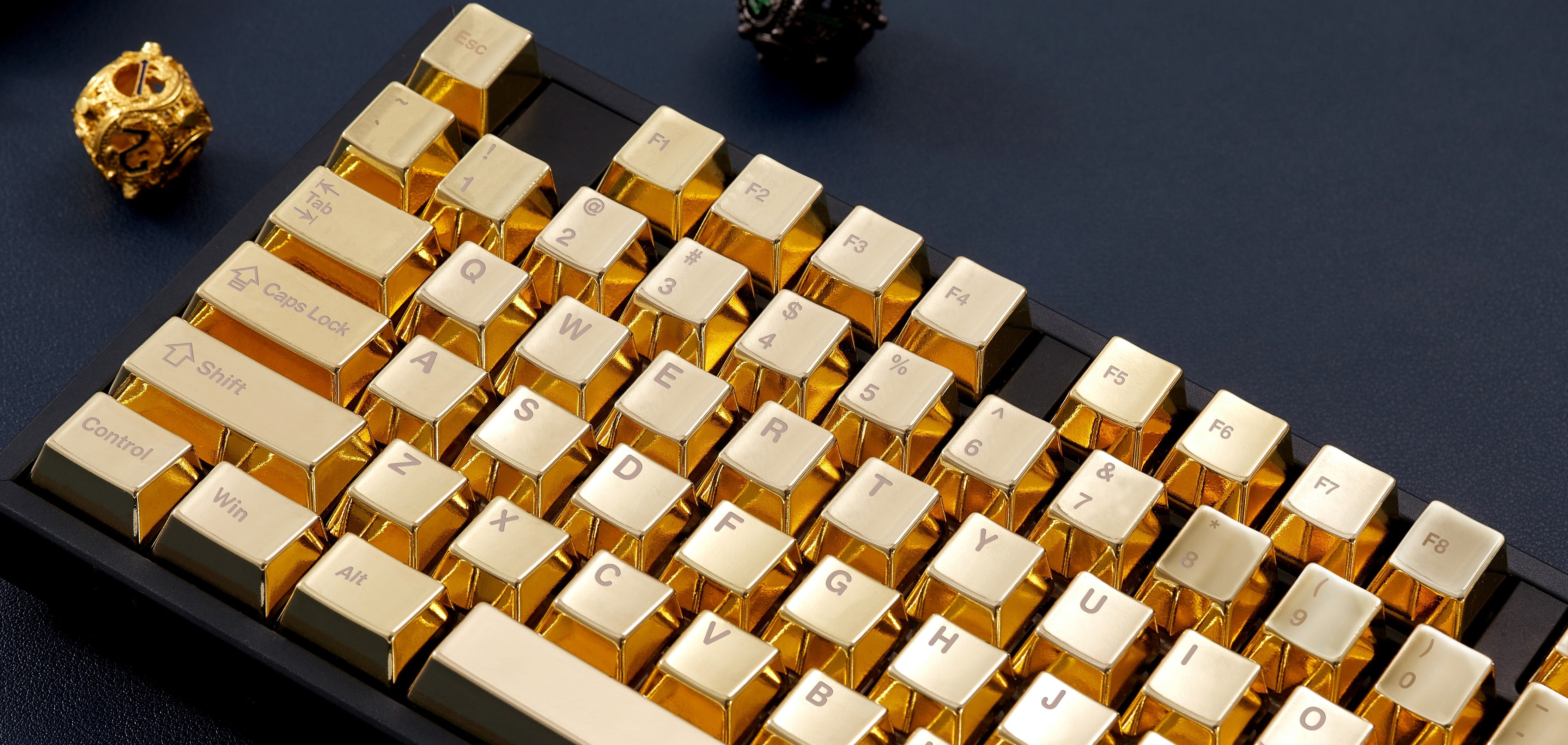 Awekeys' Premium Metal Keycaps: Elevate Your Typing Experience