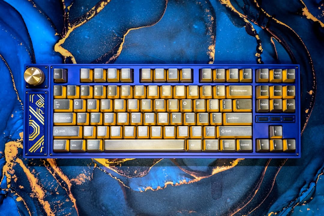2026 Gaming Desk Setup Ideas 10 Aesthetic Functional Layouts Awekeys Lemokey Reimagined With Awekeys Satin Gold Set. Awekeys Lemokey Kechron 800c2e6a C4d6 4e25 948a 
