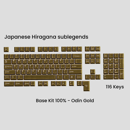 Awekeys Viking Antiques Full Metal Keycaps Set - Base Kit