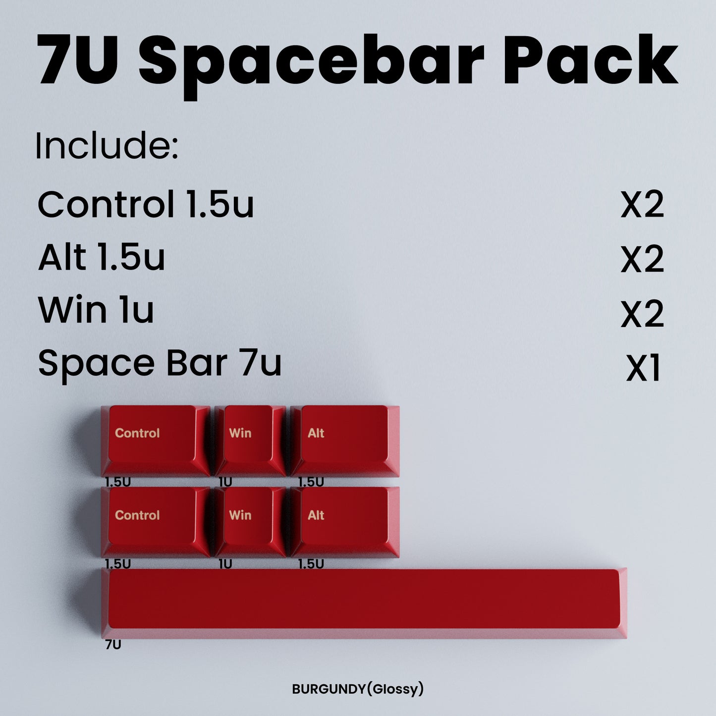 7U Spacebar Add On Pack
