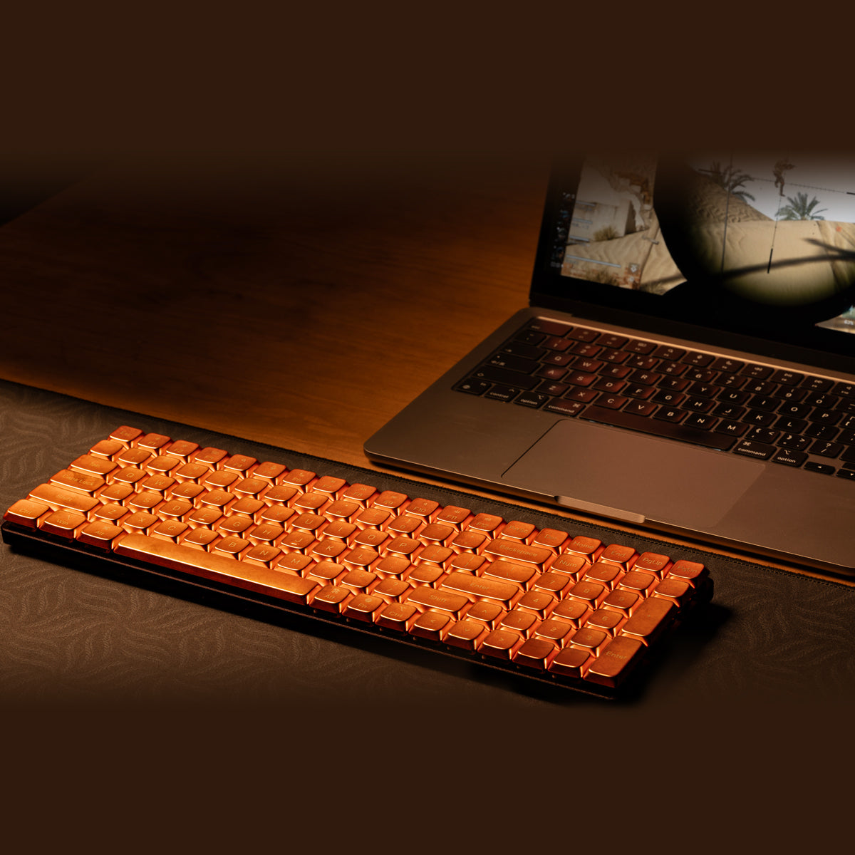 Awekeys Air Low-Profile Metal Keycaps - CHOC Switches