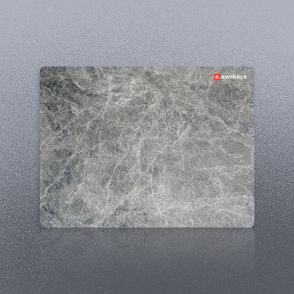 Awekeys Marble Glass Mousepad