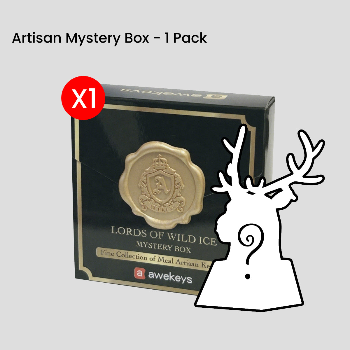 Lords of Wild Ice - Brass Artisan Keycaps Mystery Box – Awekeys