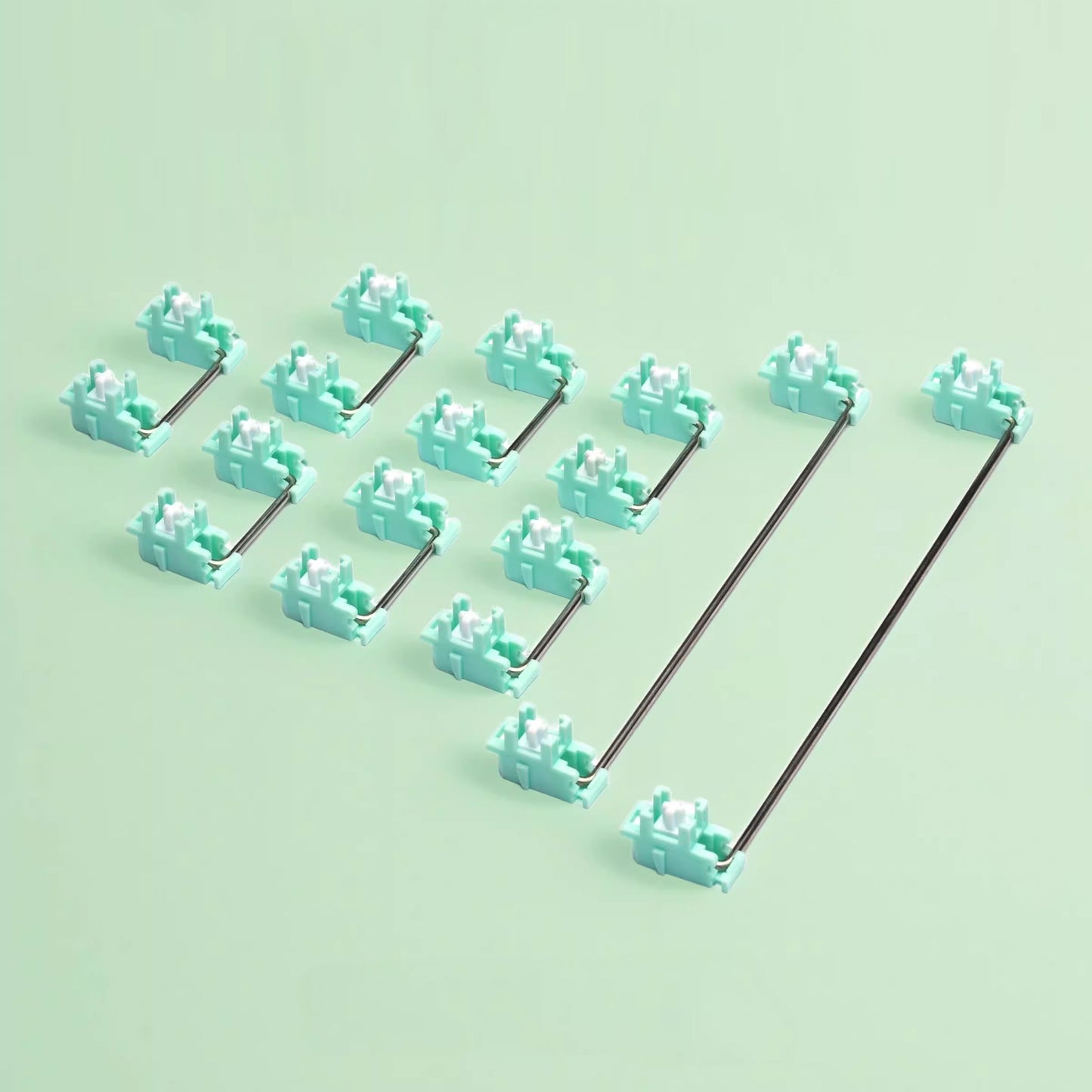 Awekeys Jade Stabilizers (Plate Mount) For Magnetic Gaming Keyboards (Wooting Compatible)