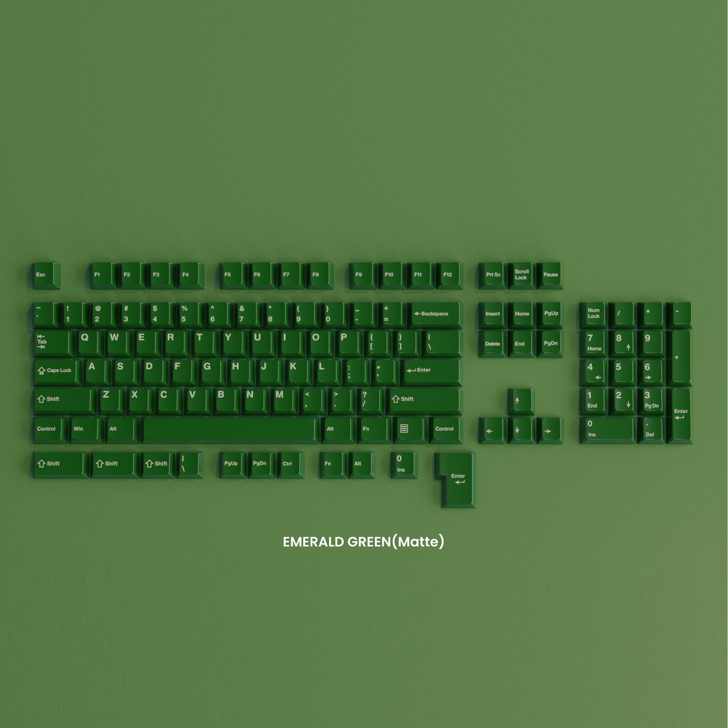 Full Metal Keycaps Set: 3 Sets Bundle