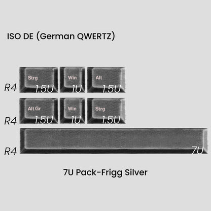 Awekeys Viking Antiques Full Metal Keycaps Set - 7U Pack