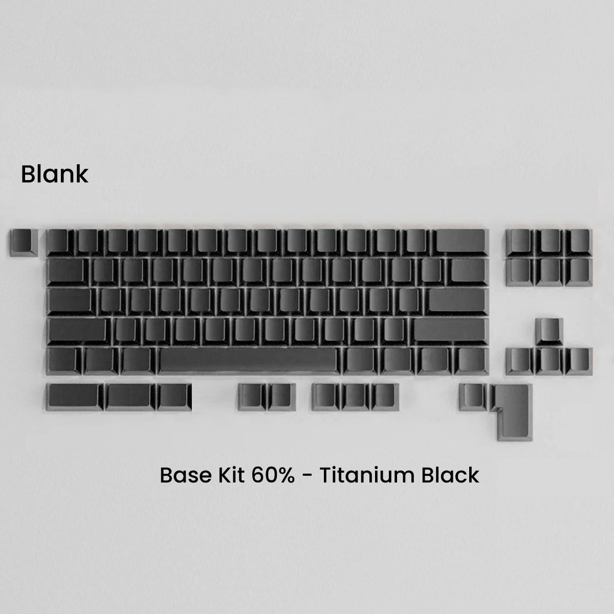 Full Metal Keycap Set: Basekit 60%-80%(TKL)-100%