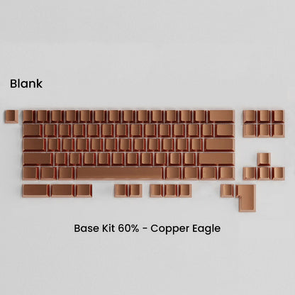 Full Metal Keycap Set: Basekit 60%-80%(TKL)-100%