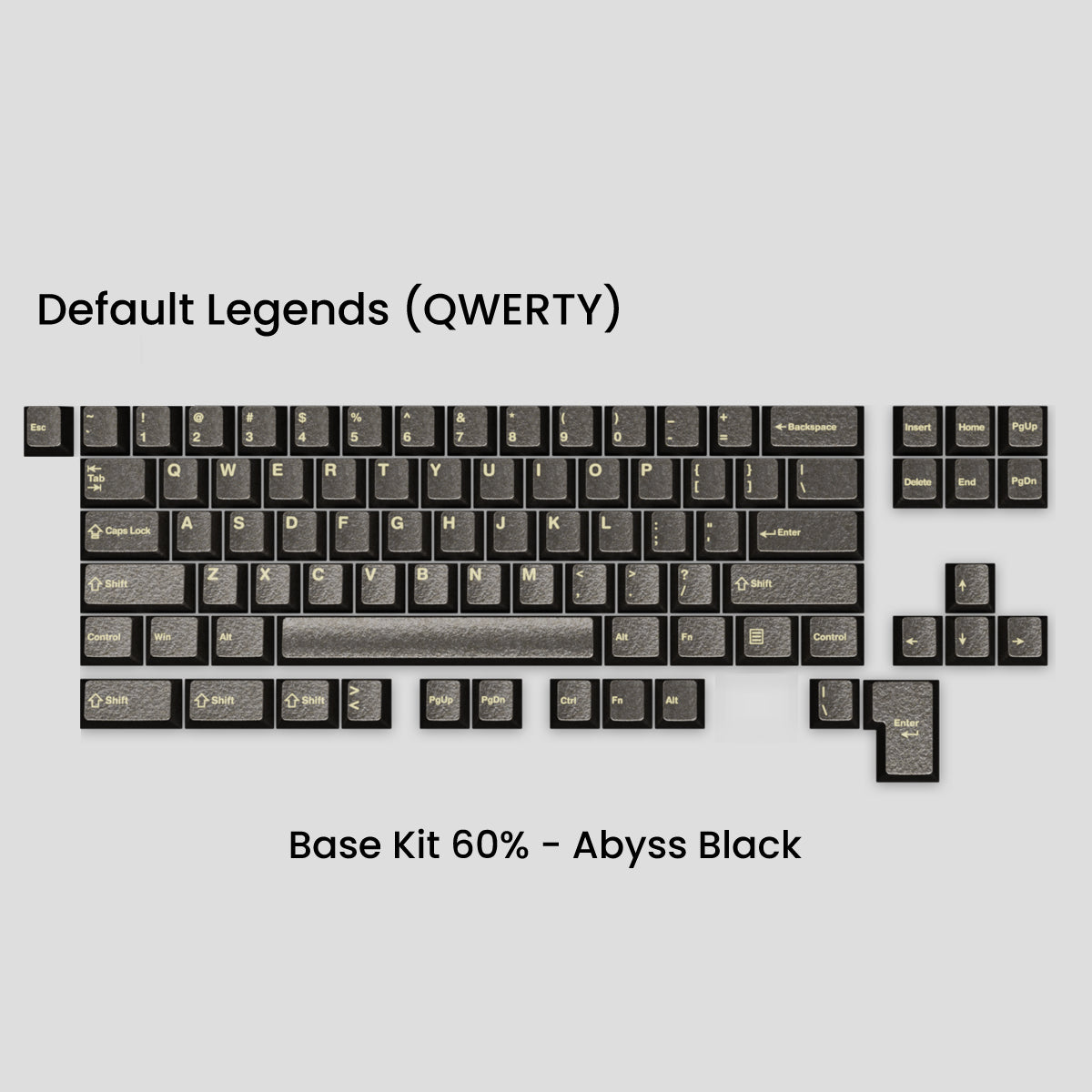 Awekeys Wild Ice Full Metal Keycaps Set - Base Kit