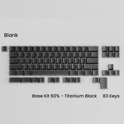 Full Metal Keycap Set: Basekit 60%-80%(TKL)-100%